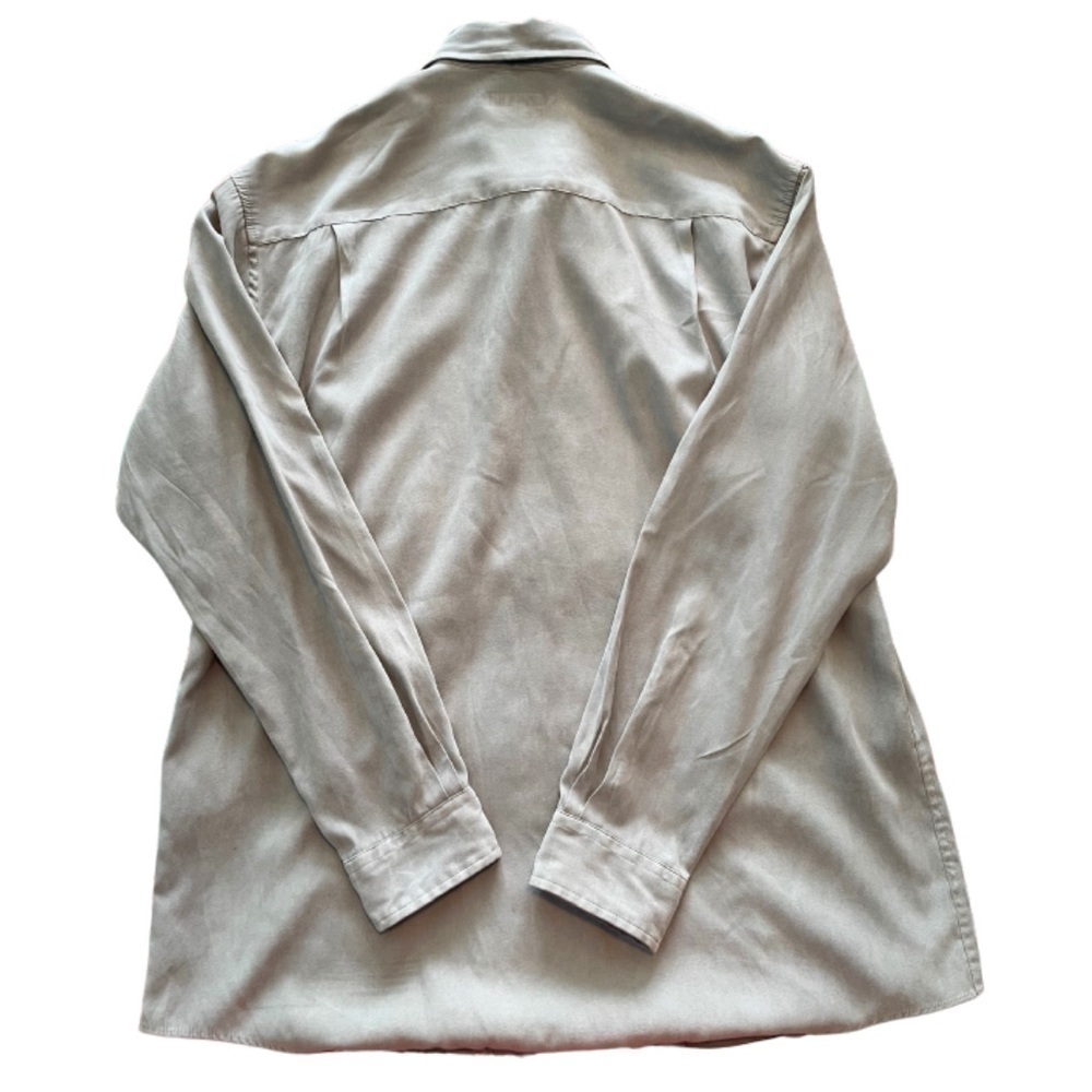 Alfani Gray Button-Down Shirt - Picture 3 of 4